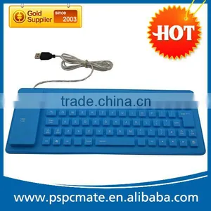 85keys Silicon Waterproof Flexible USB Wired Keyboard thumbnail-4