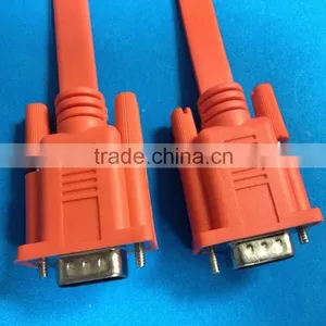 15 Pin VGA 3+6 Male to VGA Male Flat Cable thumbnail-2