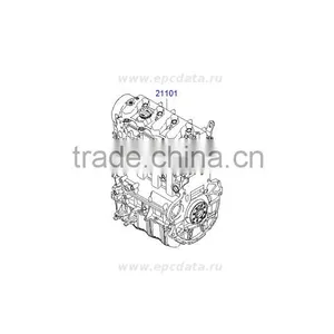 NEW ENGINE DIESEL D4EA ASSY SET HYNDAI 2015 MNR thumbnail-4