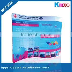 Easy Set up Portable Advertising,hook and Loop Pop up Display Stands Banner Stands thumbnail-1