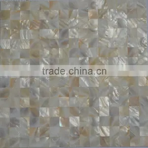 White River Shell Mosaic Tile,seamless on Mesh thumbnail-1