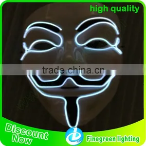 Led V Size Lighting Wire Mask With Different Colors thumbnail-5