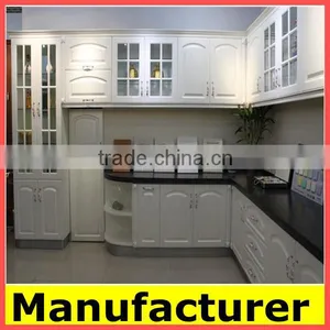 Hot Sale Cheap PVC and Wood Door Modular Ceramic Wash Basin Cabinet Price thumbnail-3