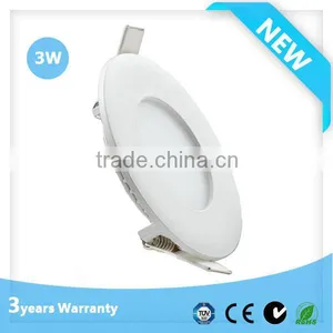 Hot Aluminum Frame Dimmable Recessed Led Pannel Light 9w thumbnail-2
