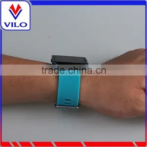 Hot Selling Silicone Watch Strap For Fitbit Blaze Watch Band+Metal Frame thumbnail-5