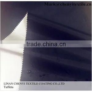 Factory Sale 170T 190T 210T Polyester Taffeta Black Silver Fabric thumbnail-4
