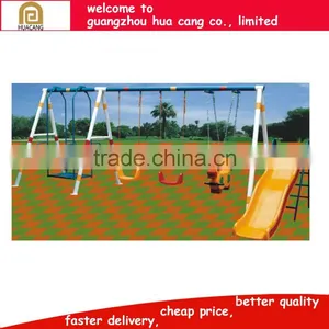 2016 PROMOTION Kids Outdoor Playground Swing for Sale thumbnail-1
