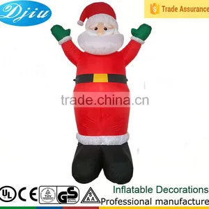 DJ-XT-43 Inflatable Santa Claus Door Decoration Christmas Patio Decoration thumbnail-1