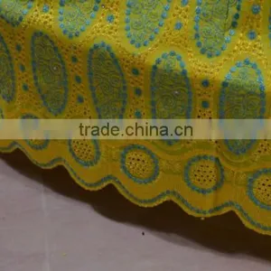 2015 New Arrival African Swiss Lace Fabric Bulk Lace Fabric Swiss Cotton Lace Fabric thumbnail-6