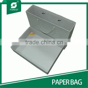 NEW SPECIAL DESIGN COATED PAPER BAG WITH INSERT BOX FOR PACKAGING thumbnail-3