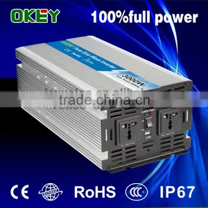 China Famous Factory Outlet OPIP-3000 Pure Sine Wave Power Inverter DC12v to AC 110v/220v Power Inverter thumbnail-1