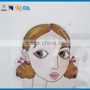 Newest Special Shapped Aluminium Plastic Cosmetic Bag With Cute Printing thumbnail-3