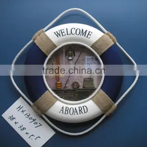 Nautical Crafts Gifts Decorative Life Preserver Ring Rigid Foam Lifebuoy thumbnail-2