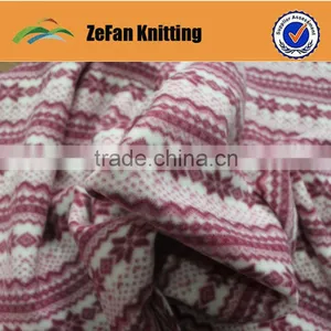 100 Polyester Printed Polar Fleece Fabric thumbnail-1
