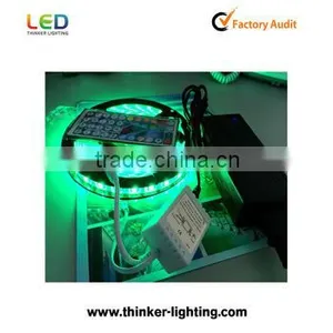 High Quality Led Strip Kit SMD5050 Decorative Lighting With RGB Colors 30pcs/m IP65 Quality Choice thumbnail-1