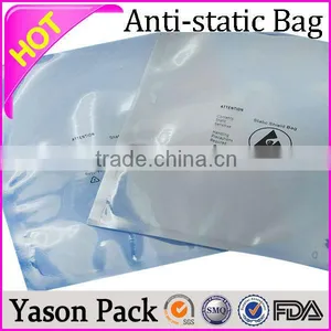 Yason Aluminum Foil Bag With Clear Window Anti-static Bag for Electronic Packaging Aluminum Bag With Bottom Gusset thumbnail-5