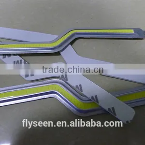 New Arriver 12v 14w Auto Car Led Cob Daytime Running Light DRL Z Shape Signal Light thumbnail-1