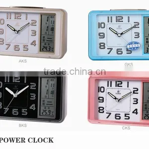 New Alarm Clock With LCD & Light Snooze Light Alarm Clock With Light Sensor thumbnail-1