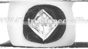 Palladium Diamond Bands thumbnail-2