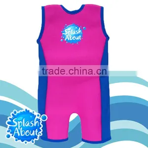 Functional Swimwear Supplier Number One 2.5mm Multicolor Polyester Elastane Taiwan Reusbale 1-6y Splash About Swim Suits thumbnail-1
