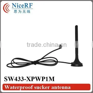 2015 SW433-XPWP1M Waterproof Sucker Antenna 2.15dBi 433MHz Antenna Sucker Antenna Quality Choice thumbnail-1