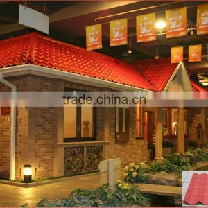 Flame Resistant Europe Style ASA/PVC Roof Sheets Synthetic Resin Tile thumbnail-4