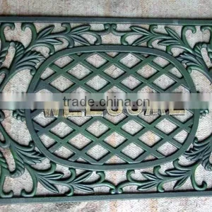 Cast Iron Metal Doormat Rectangle thumbnail-2