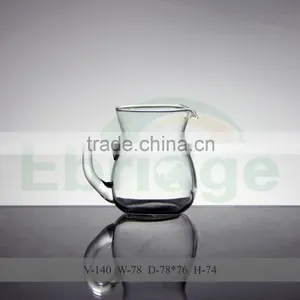Claen Water Glass Cup With Handle thumbnail-1