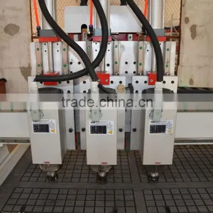 AG1325 Three Heads Wood 3d Cnc Engraving Machine thumbnail-3