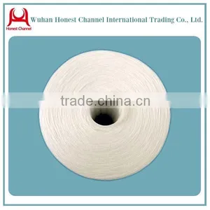 Best China Supplier High Popularity Polyester Thread Yarn for Knitting 100% Polyester Spun Yarn thumbnail-1