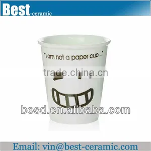 Fancy Face Design Ceramic Coffee Mug Manufacturers thumbnail-1