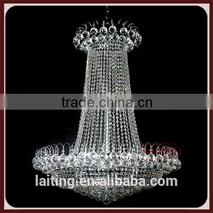 Luxury Crystal Chandelier, Fancy Chandelier for Hotel Lobby thumbnail-5