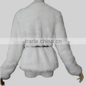 Adults White Fur Parka Jacket Lightweight Parka Winter Jacket thumbnail-3