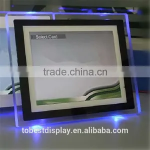 Advertisement Acrylic Led Photo Frame Light Box Cosmetic Picture Frame thumbnail-3
