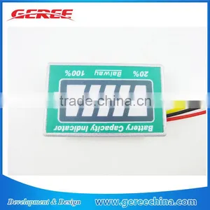 DIgital Dc 12V Launch Car Motorcycle Automotive Lead Acid Battery Capacity Tester/checker With LED Battery Indicator thumbnail-1