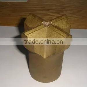 Threaded Steel Cross Type Bit / H25 Cross Type Bit / Steel Drill Bits thumbnail-1