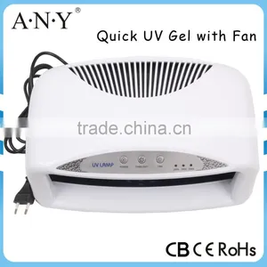 Professional Quick Drying 42W Nail Art Fan Plus Curing UV Nail Led Lamp thumbnail-1