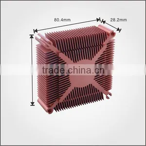 Copper Base Extrusions Heatsink /VGA HEATSINK /Copper Cpu Heatsink Quality Choice thumbnail-2