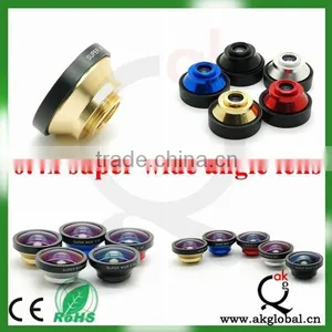 High Quality Universal Clip-on 0.4x Super Wide Angle Mobile Phone Lens Camera Kit Lente Para Celular for IPhone Samsung HTC thumbnail-5