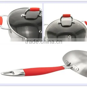New Product Kitchen Aluminum Nonstick Cookware Set With Satin Coating thumbnail-4