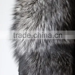 Real Fur Trim / Wholesale Raccoon Fur Trim / Detachable Raccoon Fur Collar thumbnail-4