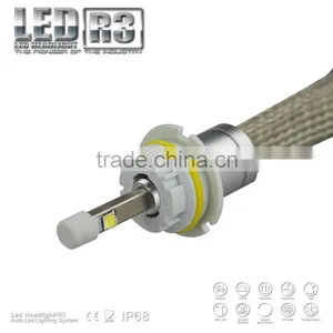 2015-2016 Year New Arrivals 40W 4800LM R3 Plug and Play Car LED HeadLight H4 H7 H11 9006 H1 H3 H13 9012 Car Light Led thumbnail-1