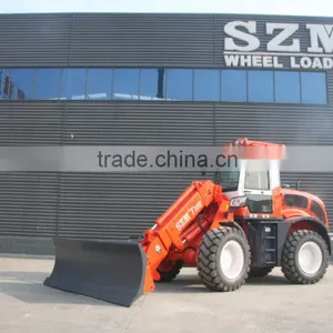 SZM 930 Telescopic Boom Front Loader With Agriculture Tyres thumbnail-1