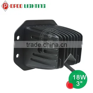 Hot 3 Inch 18w Cube Led Work Light for Car Accessories thumbnail-2