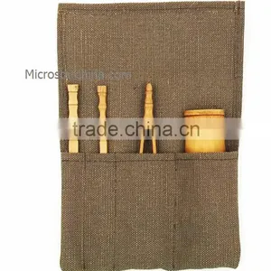 IN STOCK HandMade Wedding Natural 27*18cm Burlap Holder Pocket thumbnail-1
