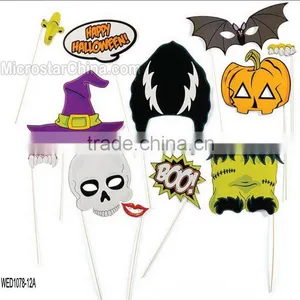 24pcs Christmas Party Hat Masks Photo Booth Props Mustache On A Stick thumbnail-2