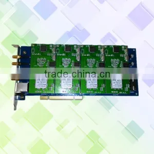 New High Quality 4 Ports GSM Asterisk PCI Express Telephony Card Sound Card thumbnail-2