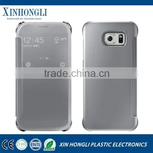 For Samsung a3 Case Leather Flip Mirror Smart Sleep Case thumbnail-1