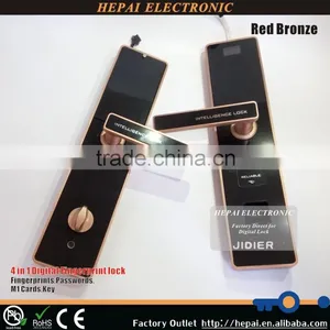 Fingerprint Password Keypad Door Lock, Biometric Fingerprint Door Quality Choice thumbnail-1