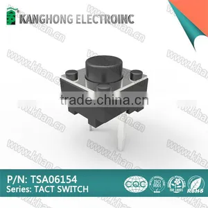 Made in China Momentary Contact 2 Pin Tact Switch thumbnail-1